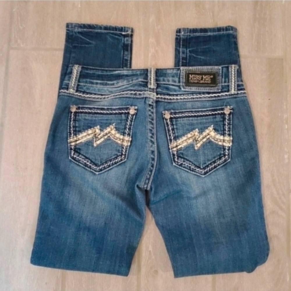 Miss Me Denim Skinny Blue Jeans 28x31